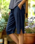 Esther - Comfortable Bermuda Shorts with Details
