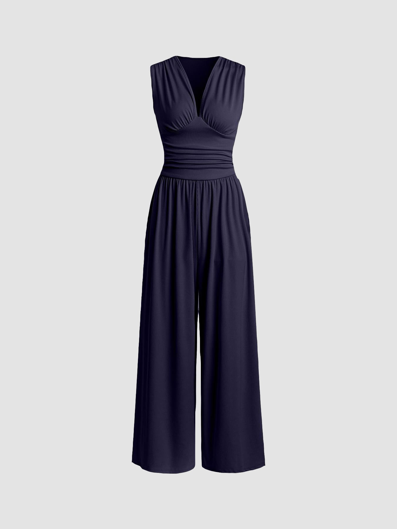 Harper – Chic Sleeveless Wide-Leg Jumpsuit
