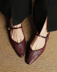 Hannah | Women Genuine Leather Slip-On Mules