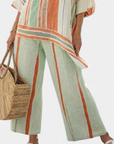 Bellmere | Elegant Asymmetrical Top & Wide-Leg Pants