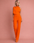 Ariella | Sleeveless Jumpsuit with Wide Legs