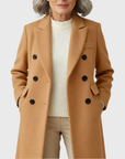 Violet | Women Classic Wool Overcoat
