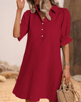 Cameron | Elegant Ruffle Dress