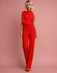 Ariella | Sleeveless Jumpsuit with Wide Legs