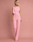 Ariella | Sleeveless Jumpsuit with Wide Legs