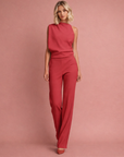 Ariella | Sleeveless Jumpsuit with Wide Legs