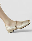 Ivy | Women Spring Pearl Strap Block Heels