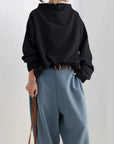 Rachel | Women High-Neck Long Sleeve Top