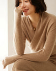 Rose | Women’s Elegant Wrap Crossover Chic Sweater