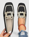 Jacklyn | Women Spring Embellished Slip-On Loafers Shoes