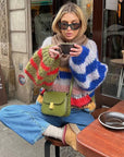 Lauren | Women’s Winter Multicolor Knit Sweater