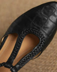 Leather Mary Janes