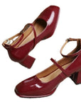 Elegant Ankle-Strap Pumps