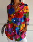 Sadie | Colorful Pattern Blouse