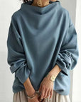 Rachel | Women High-Neck Long Sleeve Top