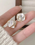 Pearl Blossom Earrings