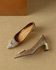Gloria Glitter Pumps