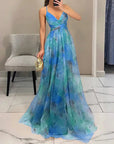 Sarah | Long dress with charming floral print