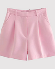 Charlotte - Luxe pleated shorts