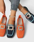 Jacklyn | Women Spring Embellished Slip-On Loafers Shoes