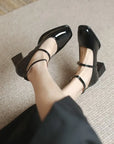Elegant Ankle-Strap Pumps