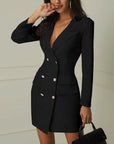 Bella | Women’s Blazer Wrap Dress Fitted Cut