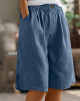 Femke - Relaxed Linen Bermuda Shorts