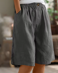 Femke - Relaxed Linen Bermuda Shorts