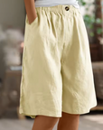 Femke - Relaxed Linen Bermuda Shorts