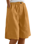 Femke - Relaxed Linen Bermuda Shorts