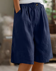 Femke - Relaxed Linen Bermuda Shorts