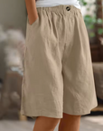 Femke - Relaxed Linen Bermuda Shorts