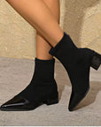Hazel | Women’s Winter Block Heel Ankle Boots