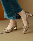 Gloria Glitter Pumps
