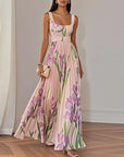 LYRA | Elegant Maxi Dress with Flattering Pleated Silhouette