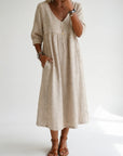 Lioréa™ — Elegant, casual midi dress