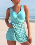 Grace | Ruched Tankini Swim Dress