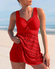 Grace | Ruched Tankini Swim Dress