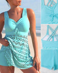 Grace | Ruched Tankini Swim Dress