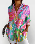 Sadie | Colorful Pattern Blouse