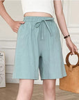 Linda - Wide Linen Summer Pants