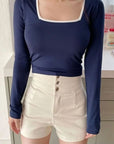 Ilse - Elegant High Waist Shorts