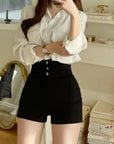 Ilse - Elegant High Waist Shorts
