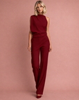 Ariella | Sleeveless Jumpsuit with Wide Legs