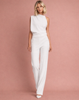 Ariella | Sleeveless Jumpsuit with Wide Legs