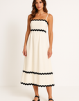 Fiona | Women’s A Line Maxi Dress Spaghetti Straps