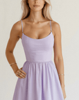 Emma | Women’s A Line Midi Dress Ascot Style