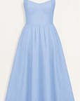 Emma | Women’s A Line Midi Dress Ascot Style