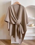 Beatrice | Women’s Drape Wrap Tie Belt Vest