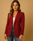 Audrey | Women’s Fitted Tailored Blazer Jacket Style